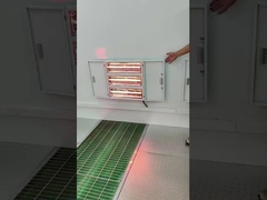 TLSJ-8010 รถยนต์อุตสาหกรรม Spray Booth ไดเซลเผาร้อนสําหรับรถบรรทุก 15000mm