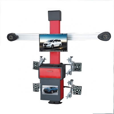 คุณภาพ  70kg 3D 220v Wheel Alignment Machine 0.25kw powerful for Tire Repair โรงงาน