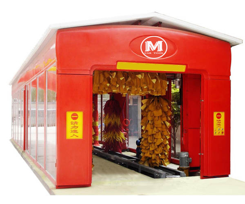 7 เบอร์ช์ ประเภท Gantry อัตโนมัติแรงดันสูง เครื่องซักผ้ารถ
