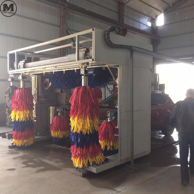 7 เบอร์ช์ ประเภท Gantry อัตโนมัติแรงดันสูง เครื่องซักผ้ารถ