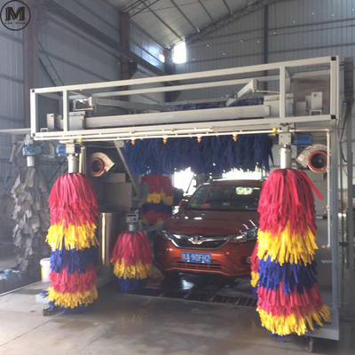 7 เบอร์ช์ ประเภท Gantry อัตโนมัติแรงดันสูง เครื่องซักผ้ารถ