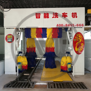 7 เบอร์ช์ ประเภท Gantry อัตโนมัติแรงดันสูง เครื่องซักผ้ารถ