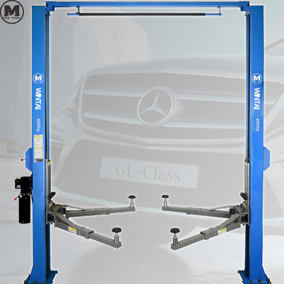 1850mm ความสูง 2 Post Auto Lift 380V การทํางานความปลอดภัย ด้วยความจุ 5 ตัน