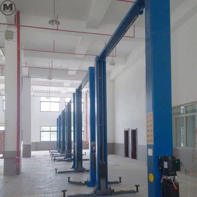 1850mm ความสูง 2 Post Auto Lift 380V การทํางานความปลอดภัย ด้วยความจุ 5 ตัน