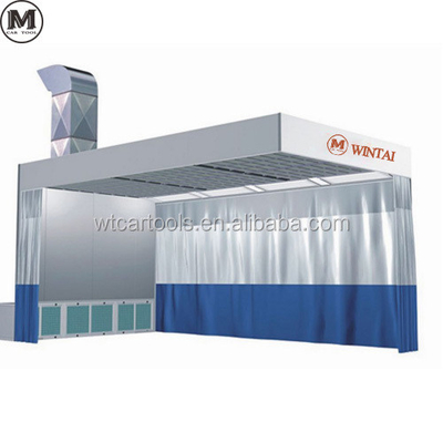 4KW Centrifugal Fan Intake Bus Spray Booth สําหรับการเตรียมเครื่องเคลือบรถยนต์