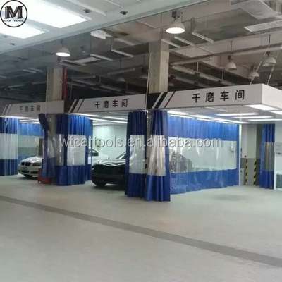 4KW Centrifugal Fan Intake Bus Spray Booth สําหรับการเตรียมเครื่องเคลือบรถยนต์