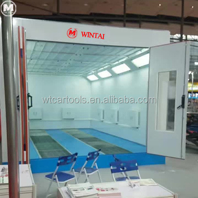 LED Light SUV Car Spray Booth 6900*3900*2650mm พร้อมกรองก๊าซออกไฟเบอร์กล๊าส