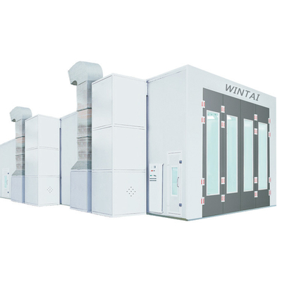TLSJ-8010 รถยนต์อุตสาหกรรม Spray Booth ไดเซลเผาร้อนสําหรับรถบรรทุก 15000mm