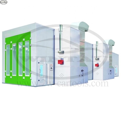 TLSJ-8010 รถยนต์อุตสาหกรรม Spray Booth ไดเซลเผาร้อนสําหรับรถบรรทุก 15000mm