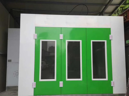 ห้องสเปรย์รถยนต์เครื่องเผาน้ํามันดีเซล 220V ขนาดภายใน 6900 * 4000 * 2700 มม