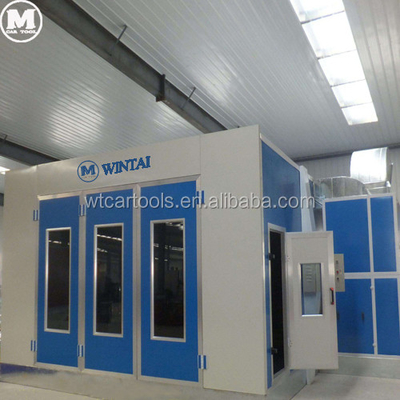 ห้องสเปรย์รถยนต์เครื่องเผาน้ํามันดีเซล 220V ขนาดภายใน 6900 * 4000 * 2700 มม
