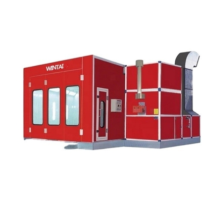 NM Disc Dia. European Automotive Car Paint Booth พร้อมไฟ LED และการรับรอง CE