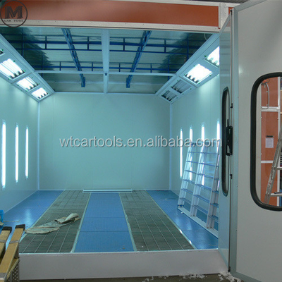 NM Disc Dia. Semi Down Draft Car Painting Spray Booth สําหรับการใช้งานการทาสีรถยนต์