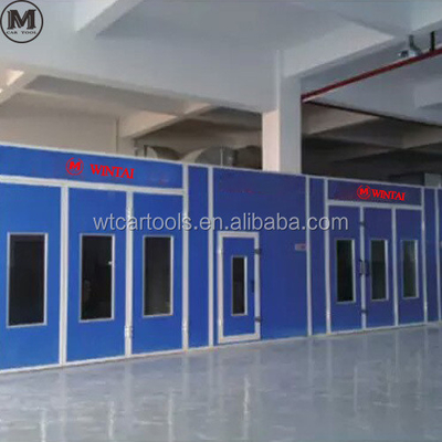 NM Disc Dia. Semi Down Draft Car Painting Spray Booth สําหรับการใช้งานการทาสีรถยนต์