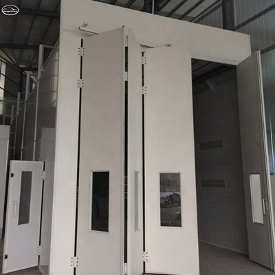 ไดเซลเผารถกระบะสเปรย์ บูธ 220V 39KW ด้วยไฟ LED และแฟน 11KW