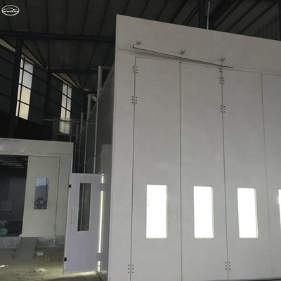 ไดเซลเผารถกระบะสเปรย์ บูธ 220V 39KW ด้วยไฟ LED และแฟน 11KW