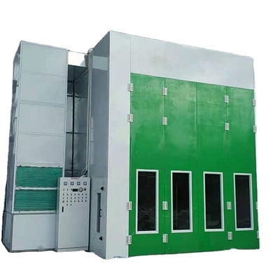 30m Industrial Paint Booth ปรับแต่ง 380V ไดเซลทําความร้อนสําหรับรถบัส
