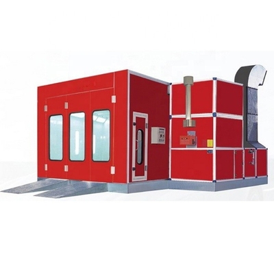 15KW ไฟเบอร์กล๊าส ฟิลเตอร์พื้น ไดเซล สเปรย์บูธสําหรับห้องสีรถในปี 2024 ไดเซล