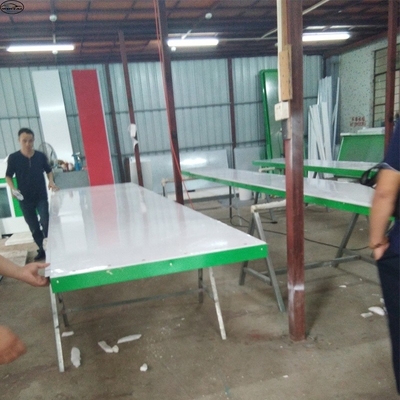 ห้องทาสีรถบรรทุก 15 เมตร 2024 CE ยอมรับบัสสเปรย์บูธด้วยความเร็วอากาศ m/s 0.2-0.3
