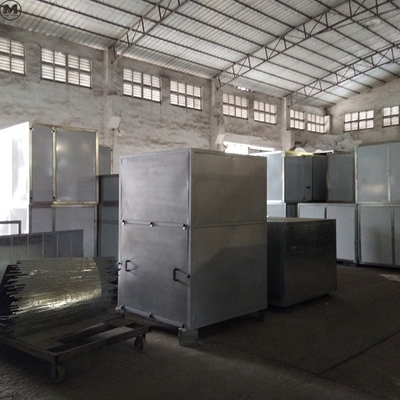 ตู้สเปรย์รถยนต์ที่ได้รับการรับรองจาก CE พร้อมระบบกระจายอากาศ 1 x 7.5kw พัดลมรับอากาศโดยตรง
