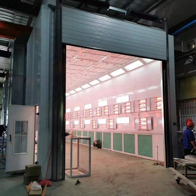 25m รถบรรทุก Spray Booth กับ Rockwool Wallboard และหลากหลาย ไม่มีความเร็วการแบก