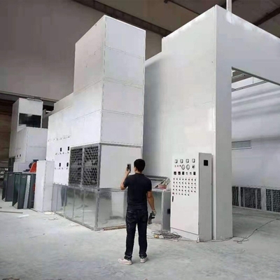 25m รถบรรทุก Spray Booth กับ Rockwool Wallboard และหลากหลาย ไม่มีความเร็วการแบก