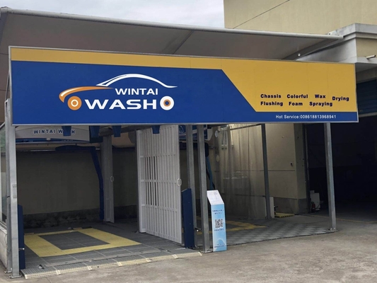 โครงเหล็ก อัตโนมัติเต็มแบบไม่มีสัมผัส เครื่องซักรถ WT360 150L การบริโภคน้ํา