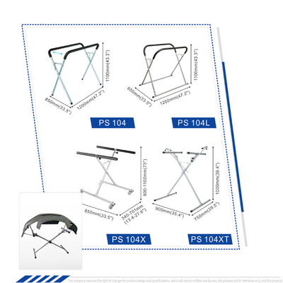 พกพาที่ประหยัดพื้นที่รถยนต์ Bumper Stand กันน้ําสําหรับรถยนต์ Spray Booth