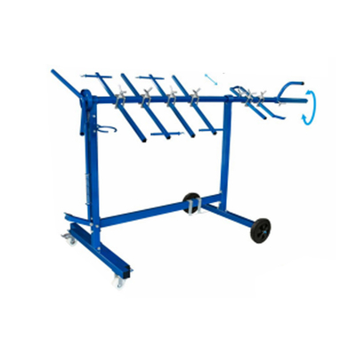 ความมั่นคงสูง Multi Angle Auto Paint Rack สามารถถอดได้ ด้วยความจุ 34kg
