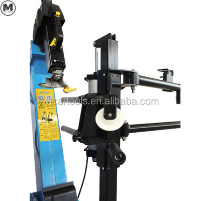 เครื่องยนต์ 1.1KW ที่มีพลังงานมาก เครื่องเปลี่ยนยางรถยนต์ 220V หันหลังด้วยแขนช่วย