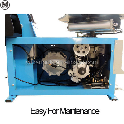 เครื่องยนต์ 1.1KW ที่มีพลังงานมาก เครื่องเปลี่ยนยางรถยนต์ 220V หันหลังด้วยแขนช่วย