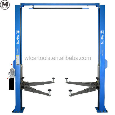 5000KGS 380v 2 Post Car Hoist ไฮดรอลิกสองกลม สําหรับรถยนต์ SUV มินิบัส