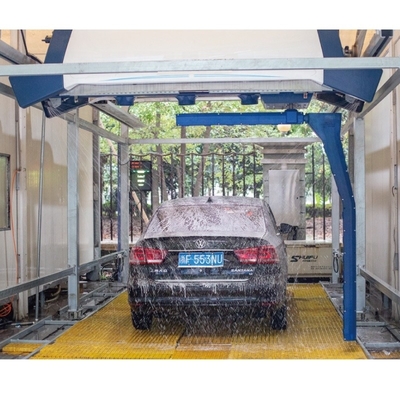 เครื่องล้างรถแบบอัตโนมัติโดยไม่แตะต้องด้วยแขนเดียว พลังงานรวม 16KW