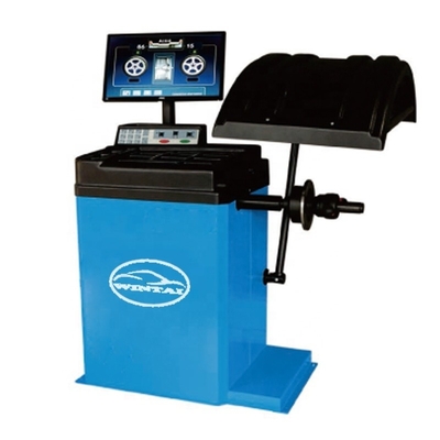 80kg WRB-085 LCD Display Smart Tire Balancer Machine สําหรับล้อขนาด 30 นิ้ว