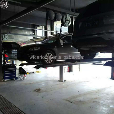 ไฮดรอลิก ดินซ่อนการออกแบบ Single Post Car Lift สําหรับรถยนต์ 3500kg