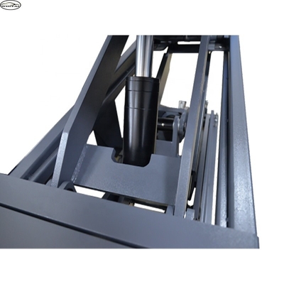 ประหยัดพื้นที่ Scissor พกพารถยนต์ Lift 3500kg ความจุในการยกสําหรับโรงรถ
