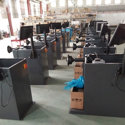 เครื่องสมดุลยางอัตโนมัติเต็ม 0.37kw 220v สําหรับการสมดุลความเร็ว