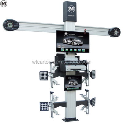 หน้าจอ 22 นิ้ว เครื่องปรับยาง 80 กิโลกรัม พร้อมกล้อง 2pcs 5 Mega Pixels