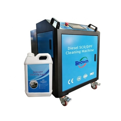 เครื่องทําความสะอาด DPF 105kgs สําหรับรถยนต์ดีเซล เครื่องกรองสะอาดและทํางาน