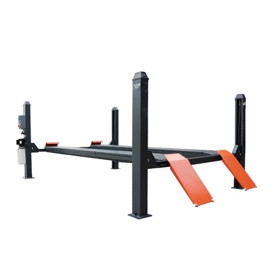 4 ตัน ล้อการจัดสรร Lift รถพกพาด้วย Electro การปลดล็อคความปลอดภัยอากาศ