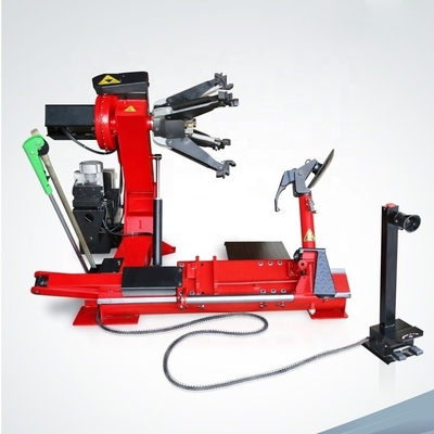 กว้าง 2300 มิลลิเมตร เครื่องเปลี่ยนยางรถบรรทุก 3KW พลังงานเครื่องยนต์ 380V 60HZ
