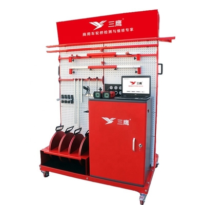 Dell Eagle Eye 3D Truck Wheel Alignment Machine การวัดแบบอิเล็กทรอนิกส์เต็ม