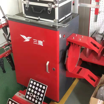 Dell Eagle Eye 3D Truck Wheel Alignment Machine การวัดแบบอิเล็กทรอนิกส์เต็ม