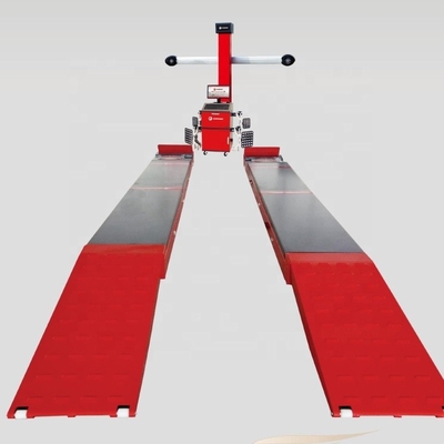 เครื่องปรับล้อ 3d ความแม่นยําสูง การทํางานที่มั่นคงด้วยกริม 4 ฟุต