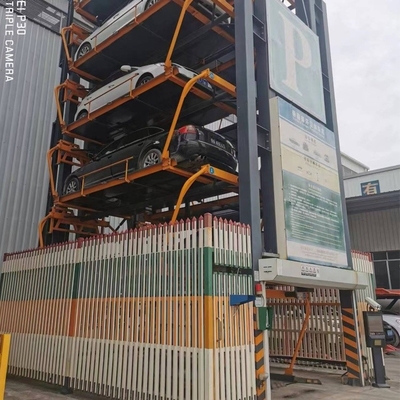 ความจุ 3000KGS ระบบจอดแบบหมุนตั้ง AC 3p สําหรับรถ 20 คัน