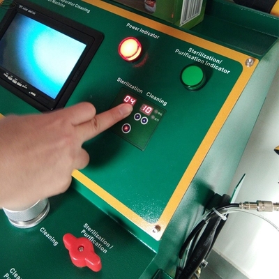 ACC-911 เครื่องทําความสะอาดโค้ลระเหยโลหะ 220V กับท่อหมอก 3m