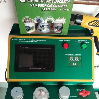 ACC-911 เครื่องทําความสะอาดโค้ลระเหยโลหะ 220V กับท่อหมอก 3m