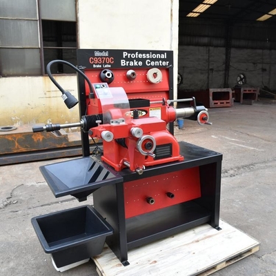 350kg 0.75kw เครื่องตัดกลองเบรค C9370C 3 ความเร็วสปินด์ ปรับได้