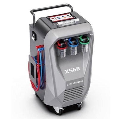 3/8HP เครื่องบดอากาศ X568 รถ AC เครื่องฟื้นฟูด้วยฟังก์ชันล้างและสร้างขึ้นในเครื่องพิมพ์