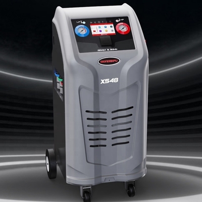 เครื่องชาร์จใหม่ AC ผ่อนฟื้นโลหะสําหรับ R134A และ R1234YF การรีไซเคิลก๊าซ